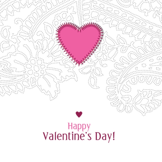 Paper Doily Hearts