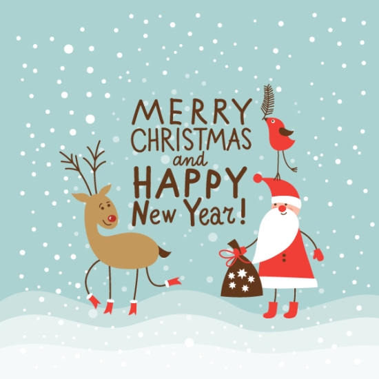 Santa And Friends