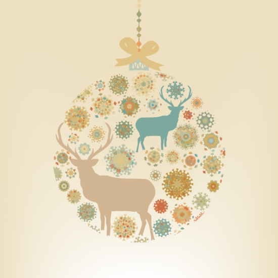 Reindeer Bauble
