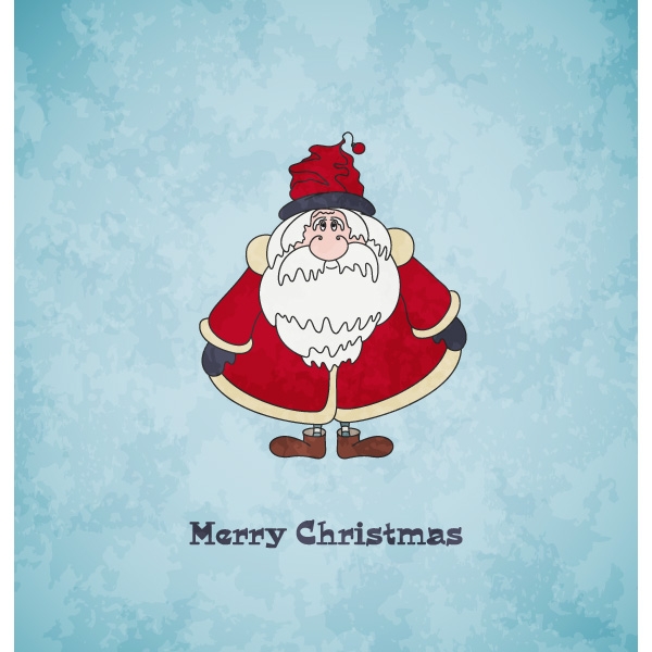 Father Christmas Gnome Blue